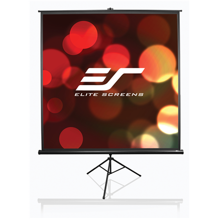 Elite Screens | su stovu Series | T120UWV1 | Įstrižainė 120" | 4:3 | Matomo vaizdo plotis (W) 244 cm | Juodas