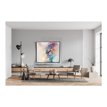 Elite Screens | su stovu Series | T85NWS1 | Įstrižainė 85" | 1:1 | Matomo vaizdo plotis (W) 152 cm | Baltas