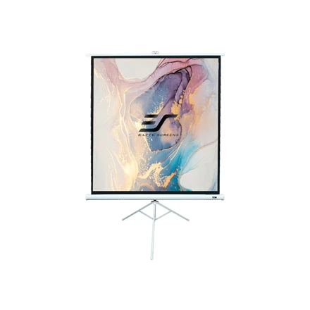 Elite Screens | su stovu Series | T99NWS1 | Įstrižainė 99" | 1:1 | Matomo vaizdo plotis (W) 178 cm | Baltas