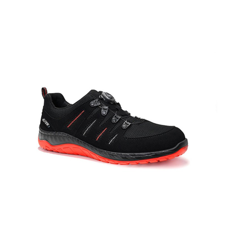 Batai ELTEN Maddox Boa Low ESD S3 SRC, juodi/raudoni 44