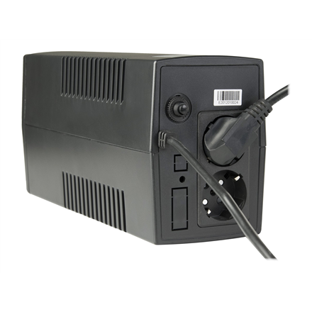 Gembird Energenie | EG-UPS-B650 "Basic 650" UPS, Shuko išvesties lizdai | 650 VA | 220V±28% V | AC 220V±10% V