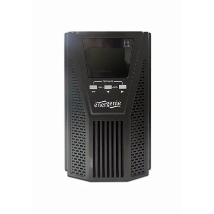Gembird ENERGENIE EG-UPSO-1000 online UPS 1000VA 1x Schuko 3x IEC LCD ekranas juodos spalvos