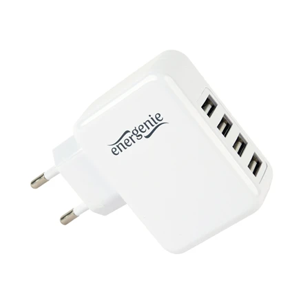 Gembird Energenie universalus USB kroviklis 3.1A baltas