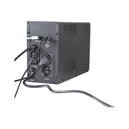 Nezatříděno Energija | Nepertraukiamo maitinimo šaltinis (UPS) su USB ir LCD ekranu | EG-UPS-035 | 2000 VA | 1200 W