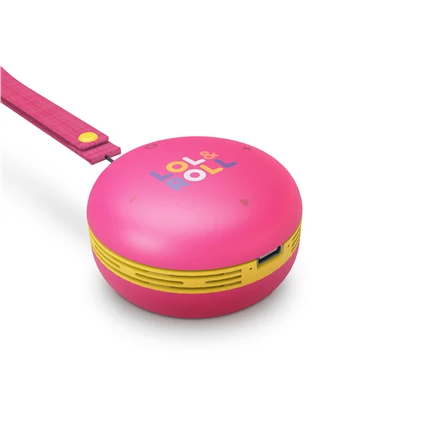 Energy Sistem Lol&Roll Pop Kids nešiojama kolonėlė, Rožinės spalvos