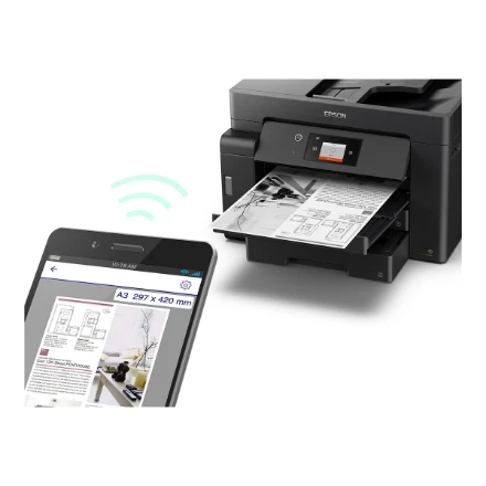 Epson Daugiafunkcinis Spausdintuvas EcoTank M15140 Mono, Inkjet, A3+, Wi-Fi, Juodas