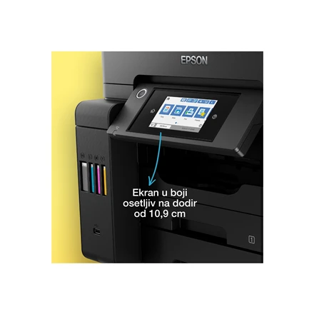 Epson | Daugiafunkcinis Spausdintuvas | EcoTank L6550 | Inkjet | Spalvotas | Inkjet Daugiafunkcinis Spausdintuvas | A4 | Wi-Fi | Juodas