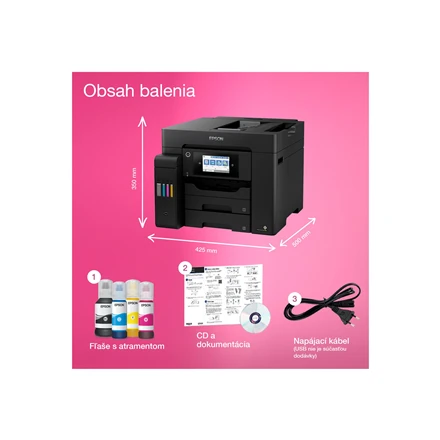 Epson | Daugiafunkcinis Spausdintuvas | EcoTank L6550 | Inkjet | Spalvotas | Inkjet Daugiafunkcinis Spausdintuvas | A4 | Wi-Fi | Juodas