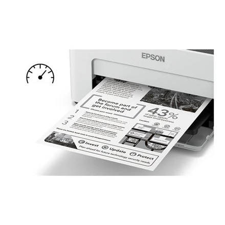 Epson | „EcoTank M1100“ | Rašalinis | Nespalvotas | Standartinis | Pilkas