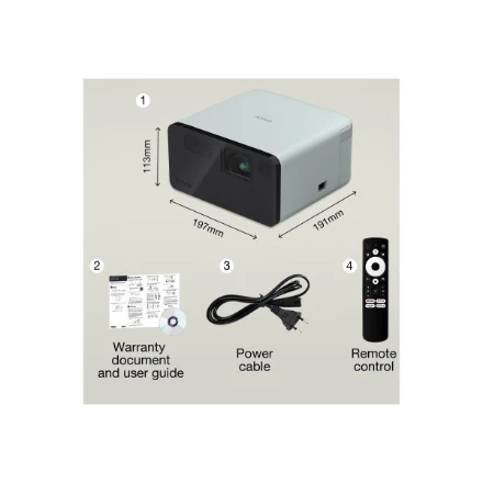 Projektorius Epson | EF-21G | Full HD (1920x1080) | 1000 ANSI lumens