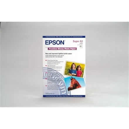Epson Premium Glossy Photo Paper A3, 250g/m2, 20 lapų
