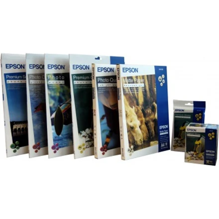 Epson Premium Semigloss Photo Paper, DIN A4, 251g/mÂ², 20 Sheets | A4