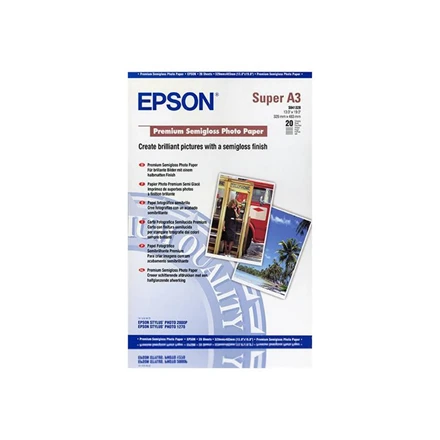 Epson Semigloss fotopopierius DIN A3+, 250g/m2, 20 lapų