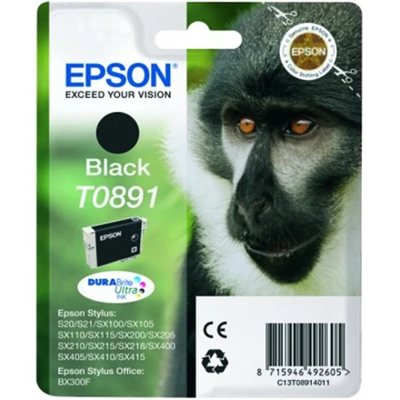 EPSON T0891 juodos spalvas rašalinė