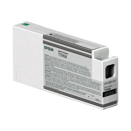 Epson Singlepack Matte Juodas T59680N UltraChrome HDR 350 ml | Epson Epson | T5968 | Epson T5968 - matte juodas - original - ink cartridge | Ink cartridge | Matte juodas