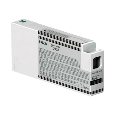 Epson Singlepack Matte Juodas T59680N UltraChrome HDR 350 ml | Epson Epson | T5968 | Epson T5968 - matte juodas - original - ink cartridge | Ink cartridge | Matte juodas