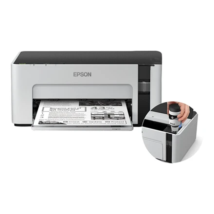 Epson | „EcoTank M1100“ | Rašalinis | Nespalvotas | Standartinis | Pilkas
