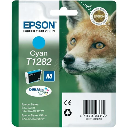 Epson T1282 rašalo kasetė, žalsvai mėlyna
