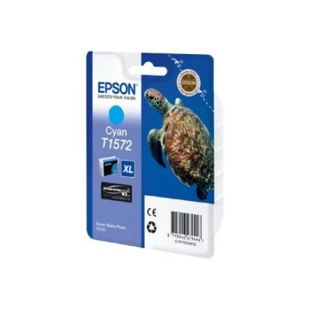 Epson T1572 | Rašalo kasetė | Žydra spalva