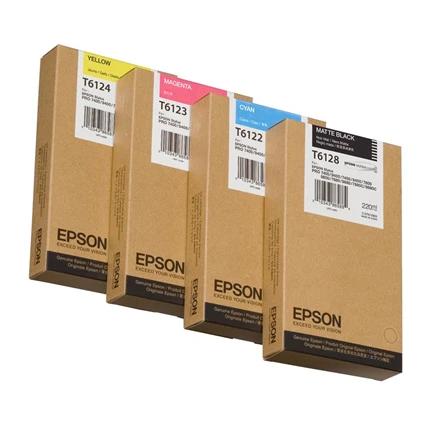 Epson T612400 | Ink cartrige | Geltona