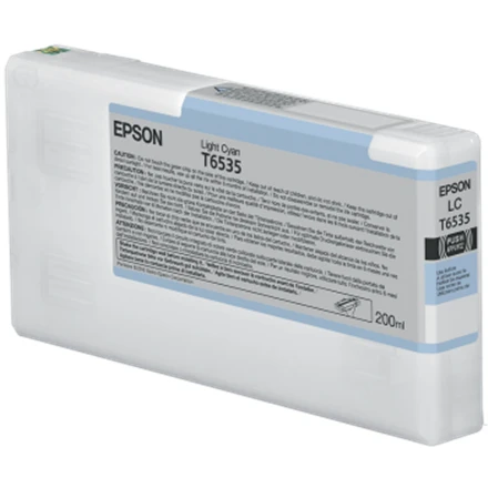 Šviesiai žalsvai mėlynos spalvos EPSON rašalas T6535, skirtas Stylus Pro 4900