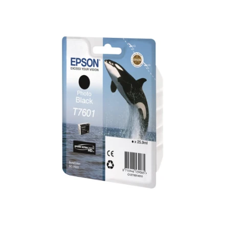 Epson T7601 | Ink Cartridge | Juodas