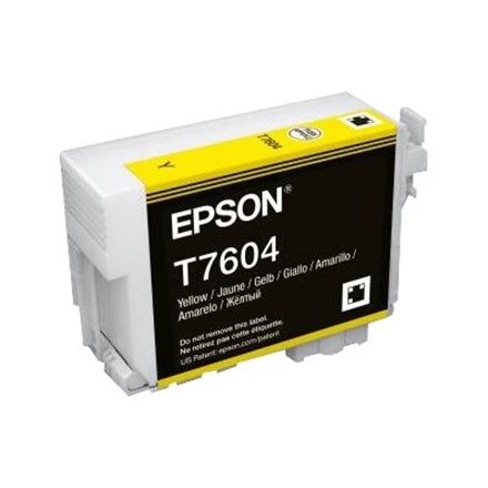 Epson T7604 | Rašalo kasetė | Geltona