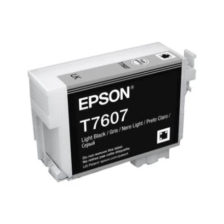 Epson T7607 | Ink Cartridge | Light Juodas
