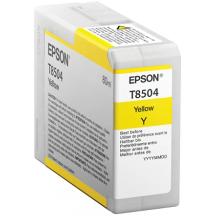 Epson T8504 | Rašalo kasetė | Geltona