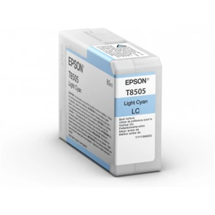 Epson T8505 | Rašalo kasetė | Šviesiai žalsvai mėlyna