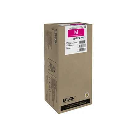 Epson WF-C869R Magenta XXL Ink WorkForce Pro T97430N | Epson C13T97430N | Epson T9743 - XXL dydis - purpurinė - originali - rašalo kasetė | Rašalo kasetė | Magenta