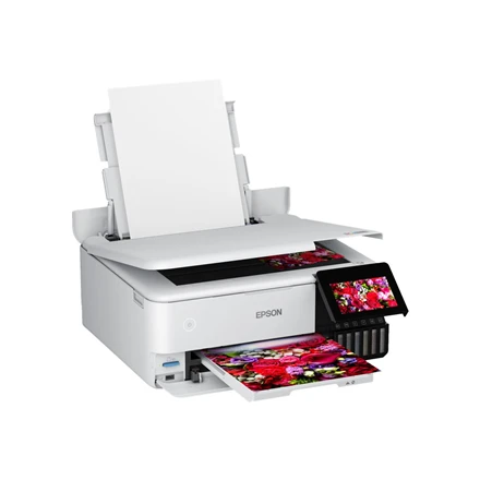 Epson | Wireless Photo Spausdintuvas | EcoTank L8160 | Inkjet | Spalvotas | Inkjet Daugiafunkcinis Spausdintuvas | A4 | Wi-Fi | Pilkas