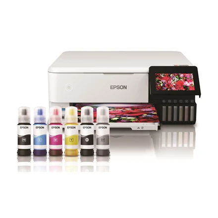 Epson | Wireless Photo Spausdintuvas | EcoTank L8160 | Inkjet | Spalvotas | Inkjet Daugiafunkcinis Spausdintuvas | A4 | Wi-Fi | Pilkas