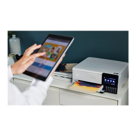 Epson | Wireless Photo Spausdintuvas | EcoTank L8160 | Inkjet | Spalvotas | Inkjet Daugiafunkcinis Spausdintuvas | A4 | Wi-Fi | Pilkas