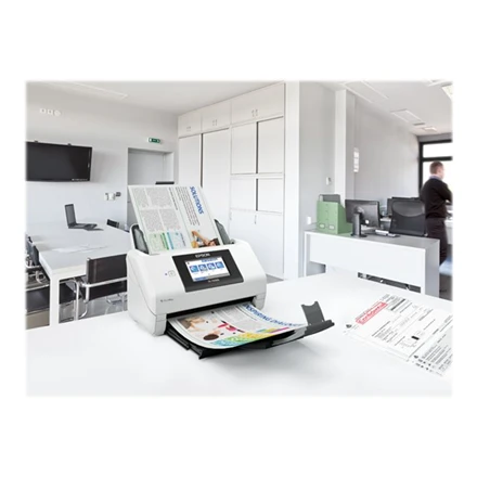 Skeneris Epson | Aukščiausios kokybės tinklo skaitytuvas | Darbo jėgos DS-790WN | Spalva | Bevielis