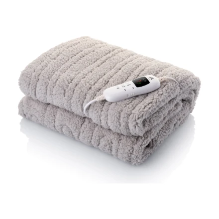 ETA | Elektrine šildoma antklodė | 4325 90000 | Šildymo lygių skaičius 9 | Asmenų skaičius 1 | Skalbiamas | Nuotolinio valdymo pultas | Shu Velveteen & Coral fleece | 120 W | rusvai gelsvas