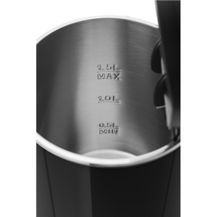 Virdulys Gallet ETA Ellen ETA859690000 | Electric | 2200 W | 1.5 L | Nerūdijantis plienas | 360° rotational base | Juodas