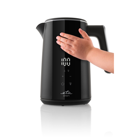 Virdulys Gallet ETA Ellen ETA859690000 | Electric | 2200 W | 1.5 L | Nerūdijantis plienas | 360° rotational base | Juodas