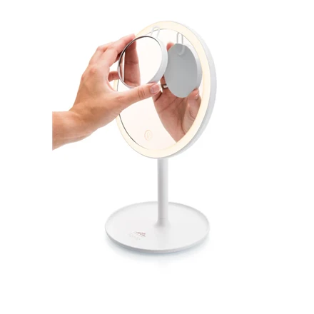 ETA | ETA135490000 Kosmetinis LED veidrodis 2 viename | 20 cm | Baltas