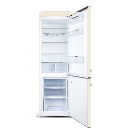 ETA | Šaldytuvas | ETA253090040E Storio | Energy efficiency class E | Free standing | Combi | Height 192 cm | Šaldytuvas net capacity 216 L | Šaldiklis net capacity 84 L | 41 dB | rusvai gelsvas
