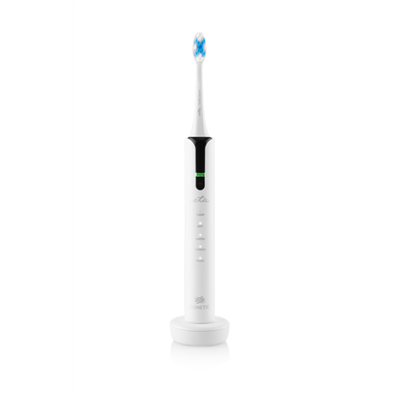 Dantų šepetėlis ETA Set of Electric Toothbrushes | ETA270990000 Sonetic | Įkraunamas | Suaugusiems | Šepetėlių skaičius galvutės įeina 4 | Number of teeth brushing modes 5 | Juodas/Baltas