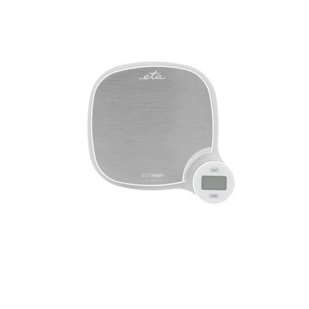 ETA | Virtuvinės svarstyklės | ETA477090000 ECOlogic | Graduation 1 g | Ekranas type LCD | Stainless Steel