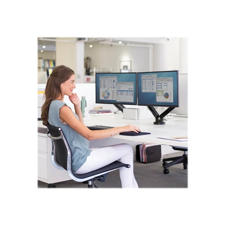 Laikiklis Fellowes | Platinum Series Dual Horizontal Monitorius Arm | 8042501 | Juodas