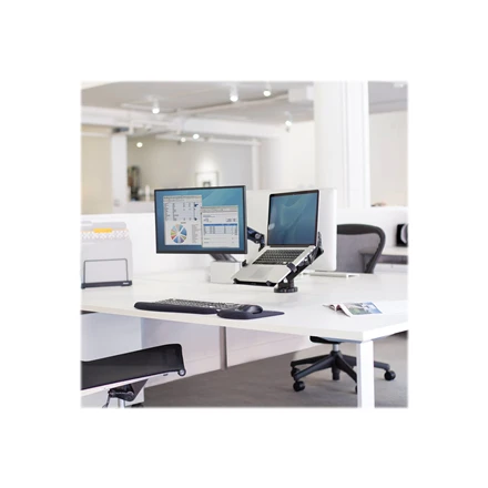 Laikiklis Fellowes | Platinum Series Dual Horizontal Monitorius Arm | 8042501 | Juodas