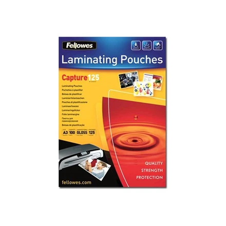 FELLOWES 53075 Laminavimo maišelis 125 303x426 mm - A3 100 vnt.