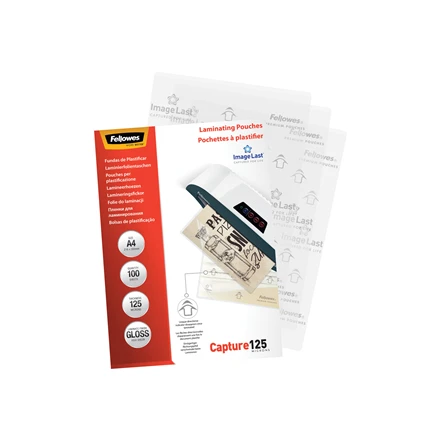Laminavimo vokeliai Fellowes ImageLast A4 125 Micron, 100 vnt.