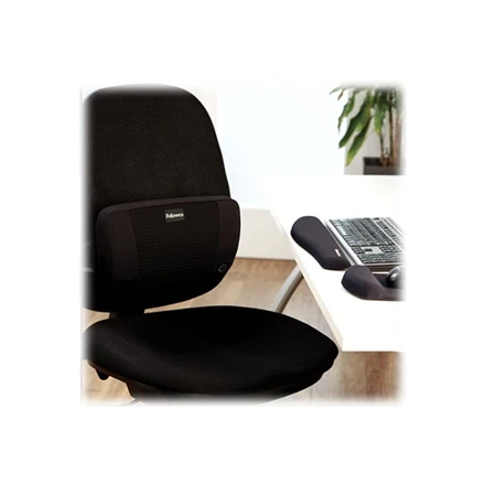 Kilimėlis pelei su riešo atrama FELLOWES PlushTouch™ (9252003), juoda sp.