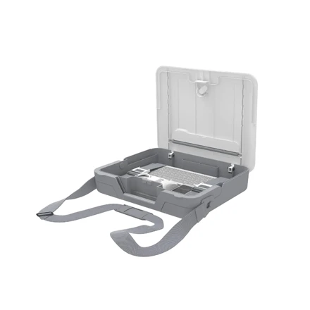 Fellowes | Breyta 2in1 Nešiojamas kompiuteris Carry Case/Nešiojamas kompiuteris Riser | 384 x 308 x 89 mm | Baltas