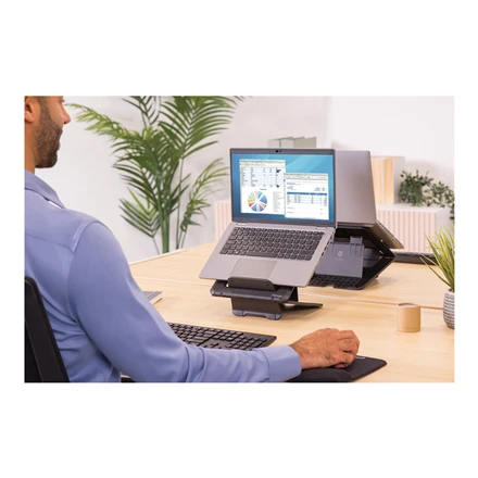 Fellowes | Nešiojamas kompiuteris Stand Breyta | Juodas