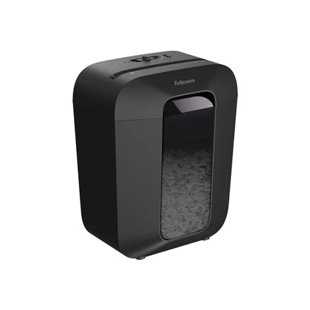 Fellowes Powershred | LX50 | Juodas | 17 L | Kreditinių kortelių smulkinimas | Popieriaus apdorojimo standartas / išvestis 9 lapai per eigą | Skersinis smulkintuvas | Garantija 24 mėn.
